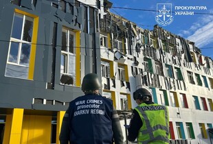 Удар по навчальному закладу у Чугуєві: серед постраждалих - дитина (фото)