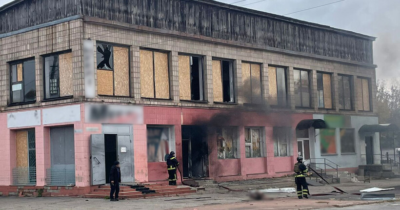 На Чернігівщині дрон рф ударив по магазину: загинув чоловік, поранено літню жінку