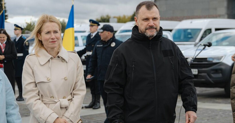 Клименко зустрівся з Каллас: ЄС передав техніку для правоохоронців