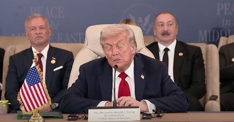 Трамп підписав угоду про перемир'я в Газі з лідерами Єгипту, Катару і Туреччини