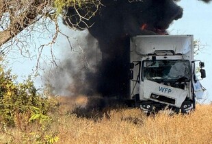 Росіяни обстріляли на Херсонщині чотири вантажівки ООН з гуманітарною допомогою