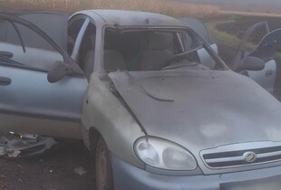 На Харківщині росіяни вдарили дроном по автівці: загинув чоловік, ще троє постраждали