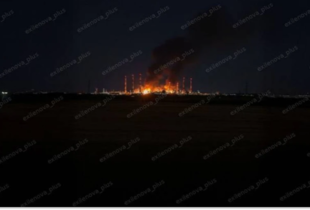 В Оренбурзькій області рф повідомили про атаку дронів на газовий завод