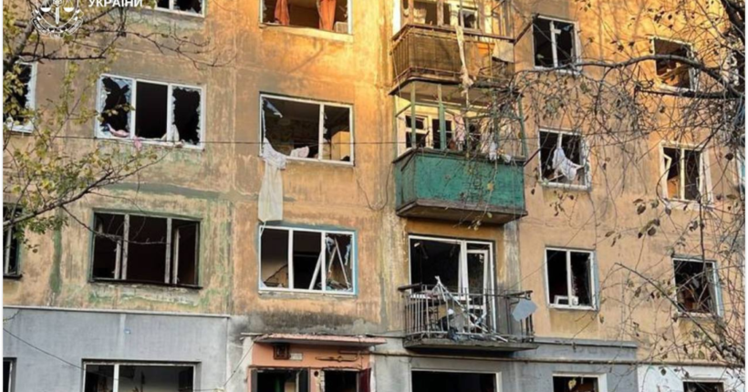 Кількість постраждалих від атаки дронів на Шахтарське зросла до 11 осіб