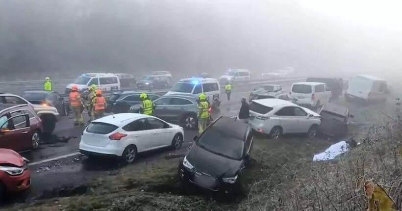 У Фінляндії розслідують причини масштабної аварії із 40 автомобілей