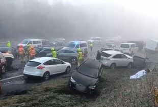 У Фінляндії розслідують причини масштабної аварії із 40 автомобілей