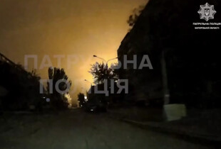 У поліції показали кадри з перших хвилин атаки на Запоріжжя (відео)