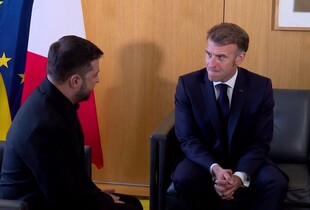 Зеленський зустрівся з Макроном на передодні 