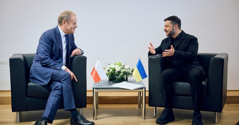 Зеленський та Туск обговорили спільні оборонні проєкти (відео)