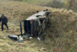 На Одещині семеро чоловіків перевернулися на автівці під час спроби перетнути кордон з Молдовою (фото)
