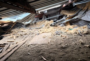 На Дніпропетровщині через обстріли окупантів пошкоджено підприємство та інфраструктуру