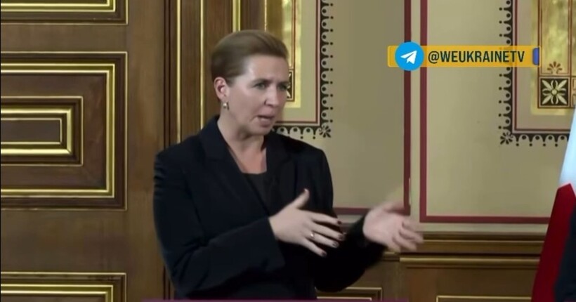 Прем'єрка Данії вимагає від ЄС ухвалити механізм репарацій від рф до Різдва