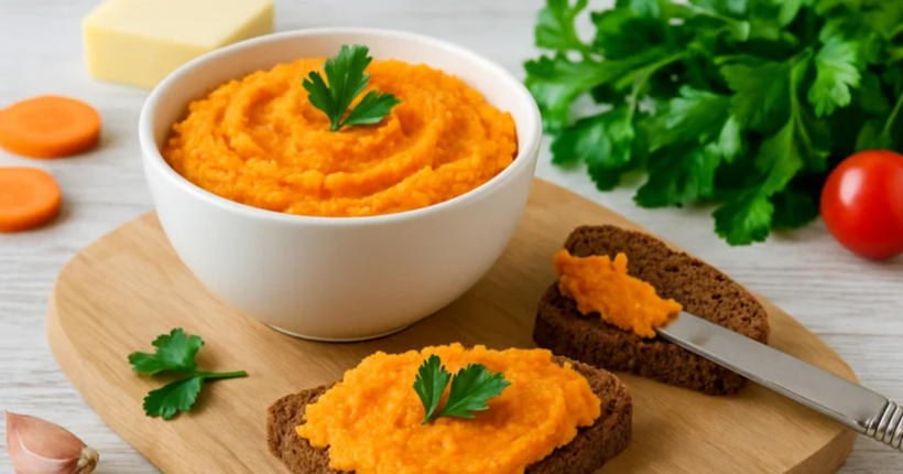 Морквяна намазка для бутербродів: простий і цікавий рецепт