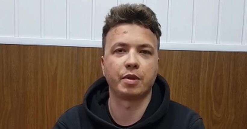 Журналіст Роман Протасевич зізнався, що дійсно працював на білоруську розвідку