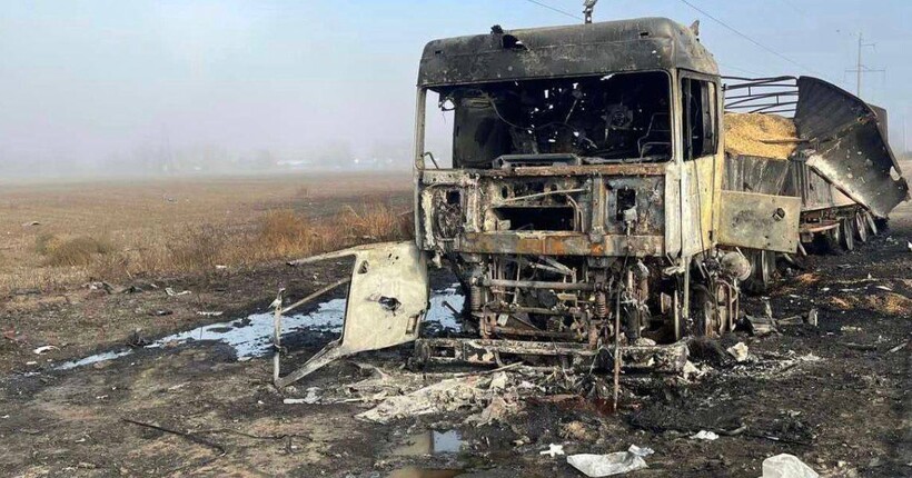 На Одещині російські дрони атакували автостоянку: двоє загиблих і троє поранених