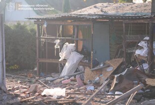 Нічний обстріл Запоріжжя з РСЗВ: пошкоджено 65 будинків, троє поранених