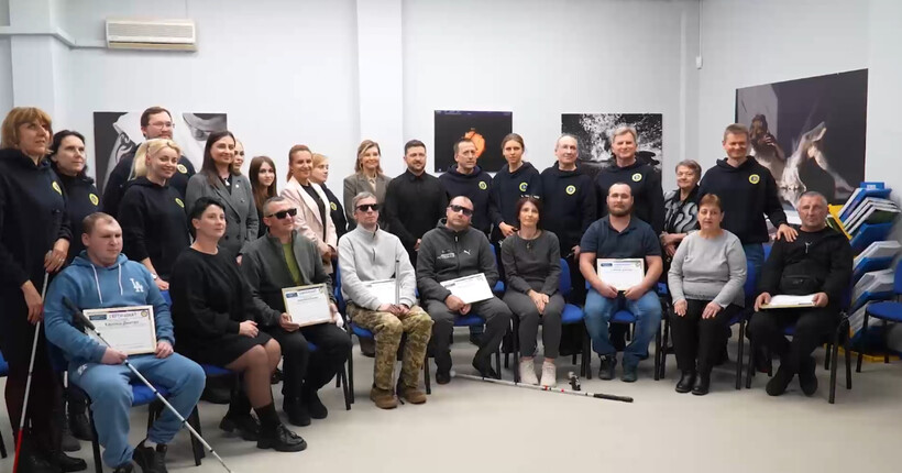 Зеленський та перша леді відвідали центр Trinity Hub: у закладі проходять реабілітацію українські воїні