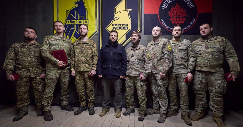 Зеленський зустрівся з воїнами 