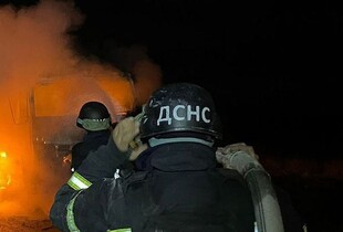 Чотири рятувальники поранені через ворожу атаку на Запорізький район