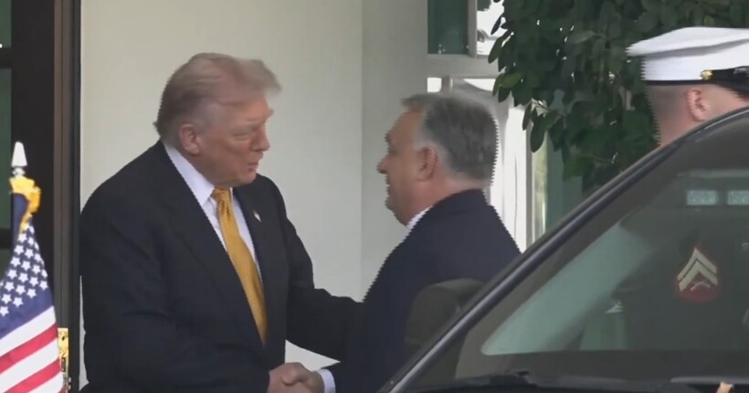 Трамп зустрів Орбана у Білому домі: президент США назвав угорського прем'єра 