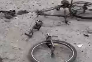 У Костянтинівці російський FPV-дрон убив чоловіка, який їхав на велосипеді