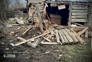 Росіяни атакували Суми невідомим боєприпасом: пошкоджено будинки