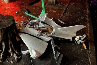 В Одесі уламки збитого дрона впали на Приморський бульвар