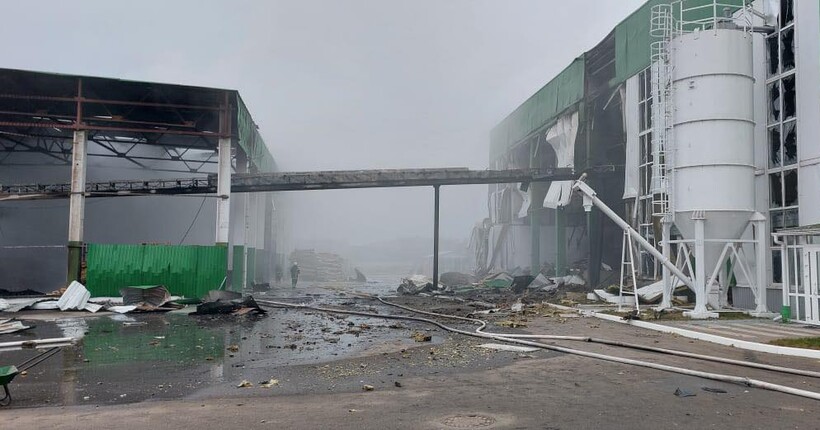 Російські окупанти атакували дронами першу ТЕЦ на біомасі в Україні