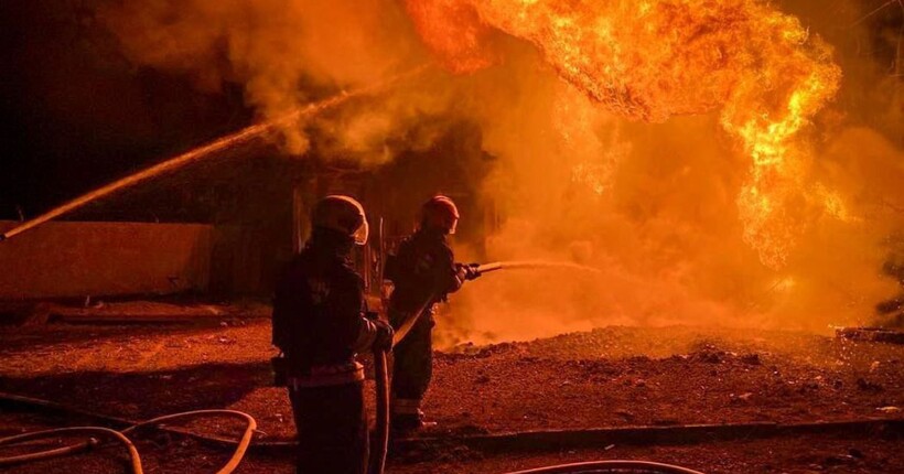 Російські дрони атакували енергетичні об’єкти та залізничне депо на Одещині (фото)