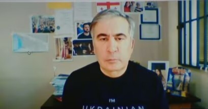 Саакашвілі попросив Зеленського внести його до списку цивільних полонених