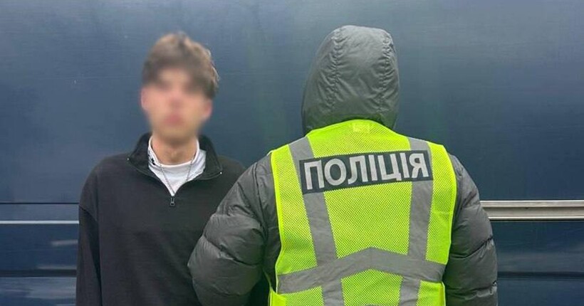 Поліція затримала палія авто, який діяв на користь ворожих спецслужб у Києві