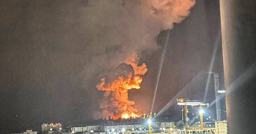 Дрони атакували Новоросійськ: пошкоджено нафтобазу терміналу 