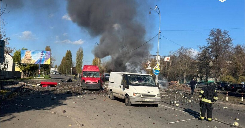 Окупанти атакували дронами ринок у Чорноморську: двоє загиблих,є поранені