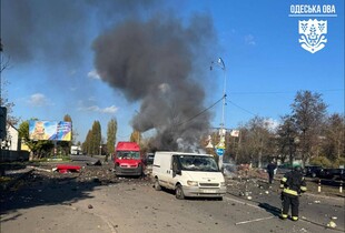 Окупанти атакували дронами ринок у Чорноморську: двоє загиблих,є поранені