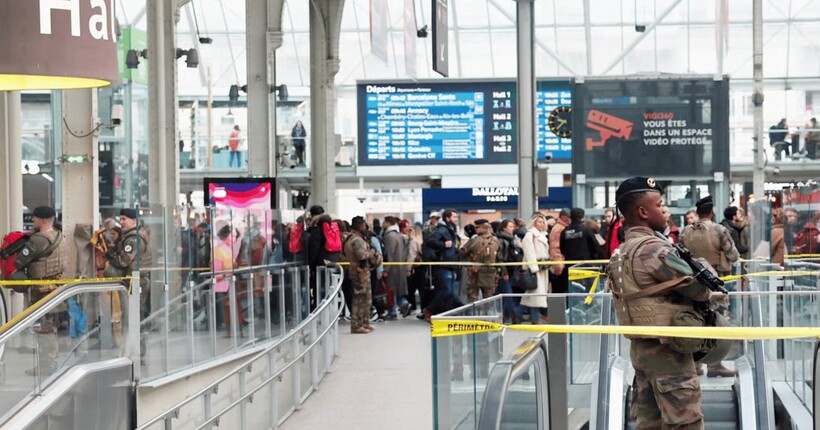 На вокзалі Монпарнас у Парижі сталася стрілянина: поліція поранила чоловіка з ножем
