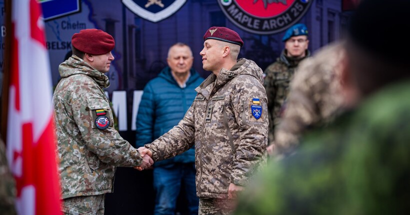 Українські десантники беруть участь у міжнародних військових навчаннях у Польщі