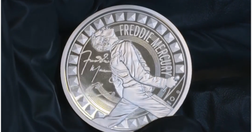 Британський монетний двір випустив монету на честь Фредді Мерк'юрі до 40-річчя Live Aid