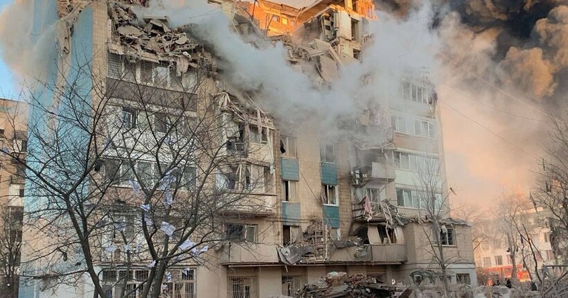Росіяни вдарили по багатоповерхівкам у Тернополі ракетами Х-101 - ПС ЗСУ