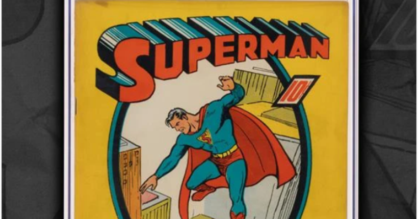 Комікс Superman продали на аукціоні за рекордні  $9,12 млн