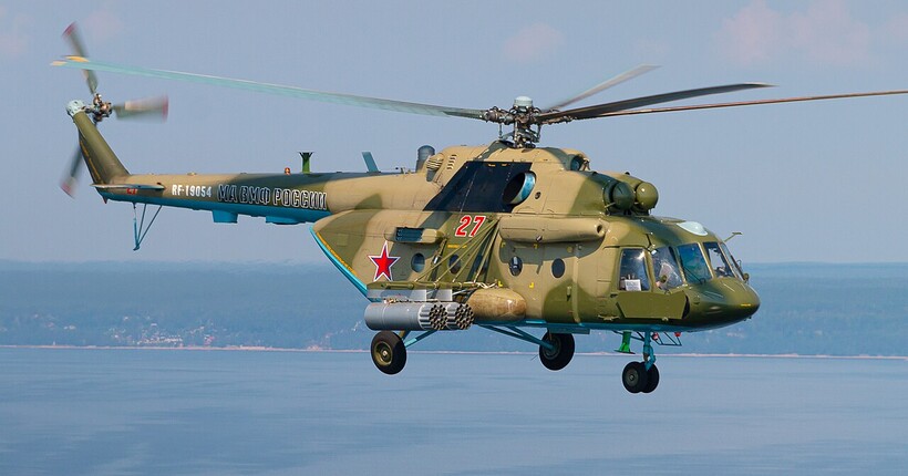 Дрон ССО вперше збив російський гелікоптер Мі-8 (відео)