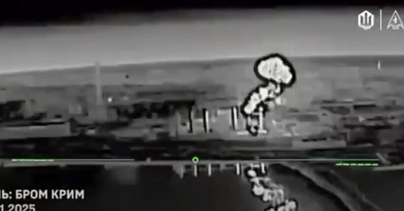 Сили безпілотних систем зробили блекаут у Криму: уражено низку енергообʼєктів (відео)