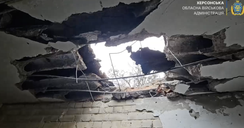 У Херсоні росіяни вдирили по ремонтній бригаді одного із комунальних підприємств (відео)