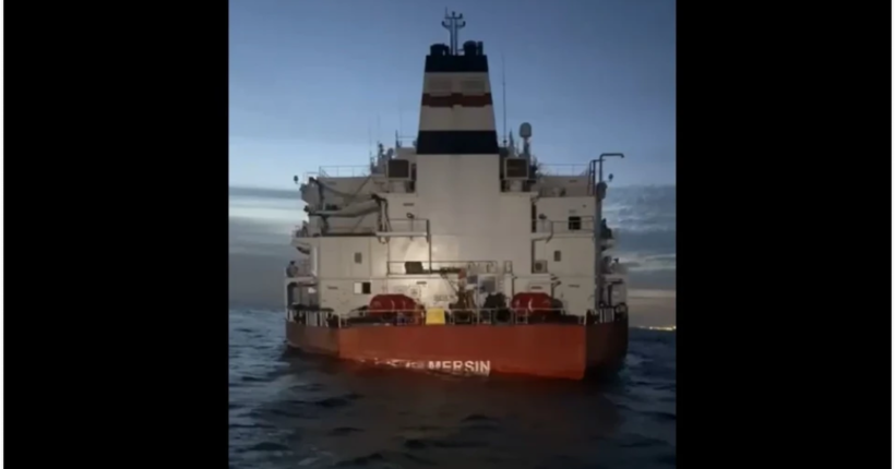 Російський танкер MERSİN затонув біля берегів Сенегалу