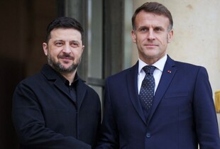 Зеленський у Парижі зустрівся з Макроном: перші подробиці