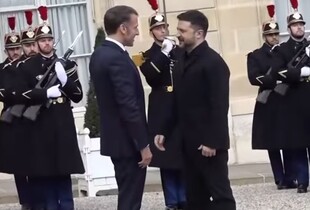 Зеленський прибув у Єлисейський палац (відео)