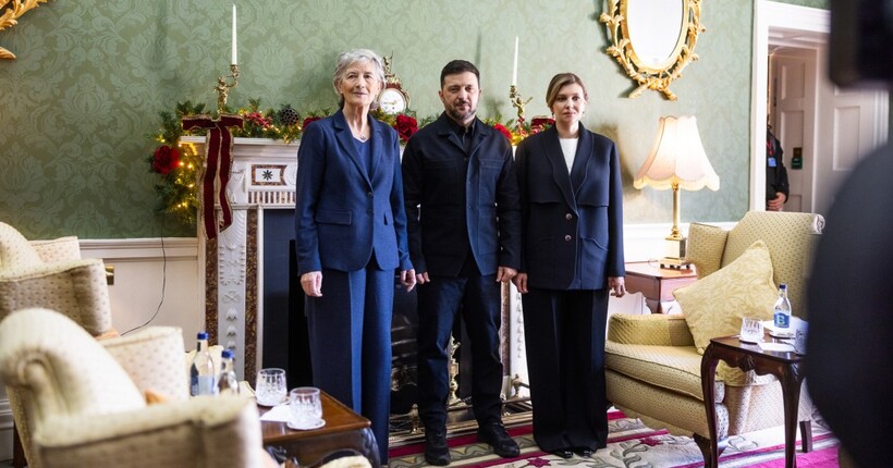 Зеленський зустрівся із президенткою Ірландії (відео)