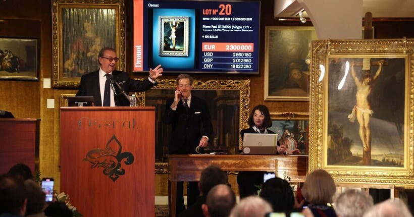 Втрачену на 400 років картину Рубенса пустили з молотка - за скільки продали