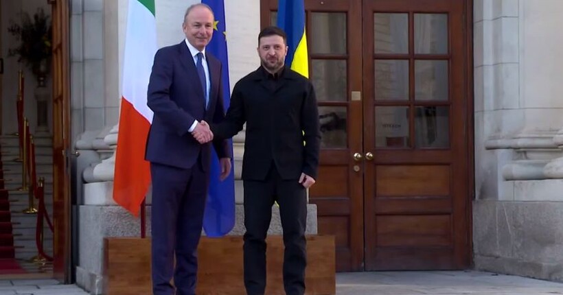 Зеленський назвав перші підсумки візиту до Ірландії