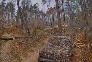 Прикордонники на Північному напрямку знищили російську техніку та кулеметну точку (відео)