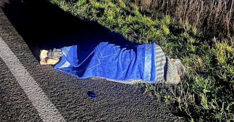 У Чернігівській області патрульні затримали водія, який збив пішохода та втік з місця ДТП